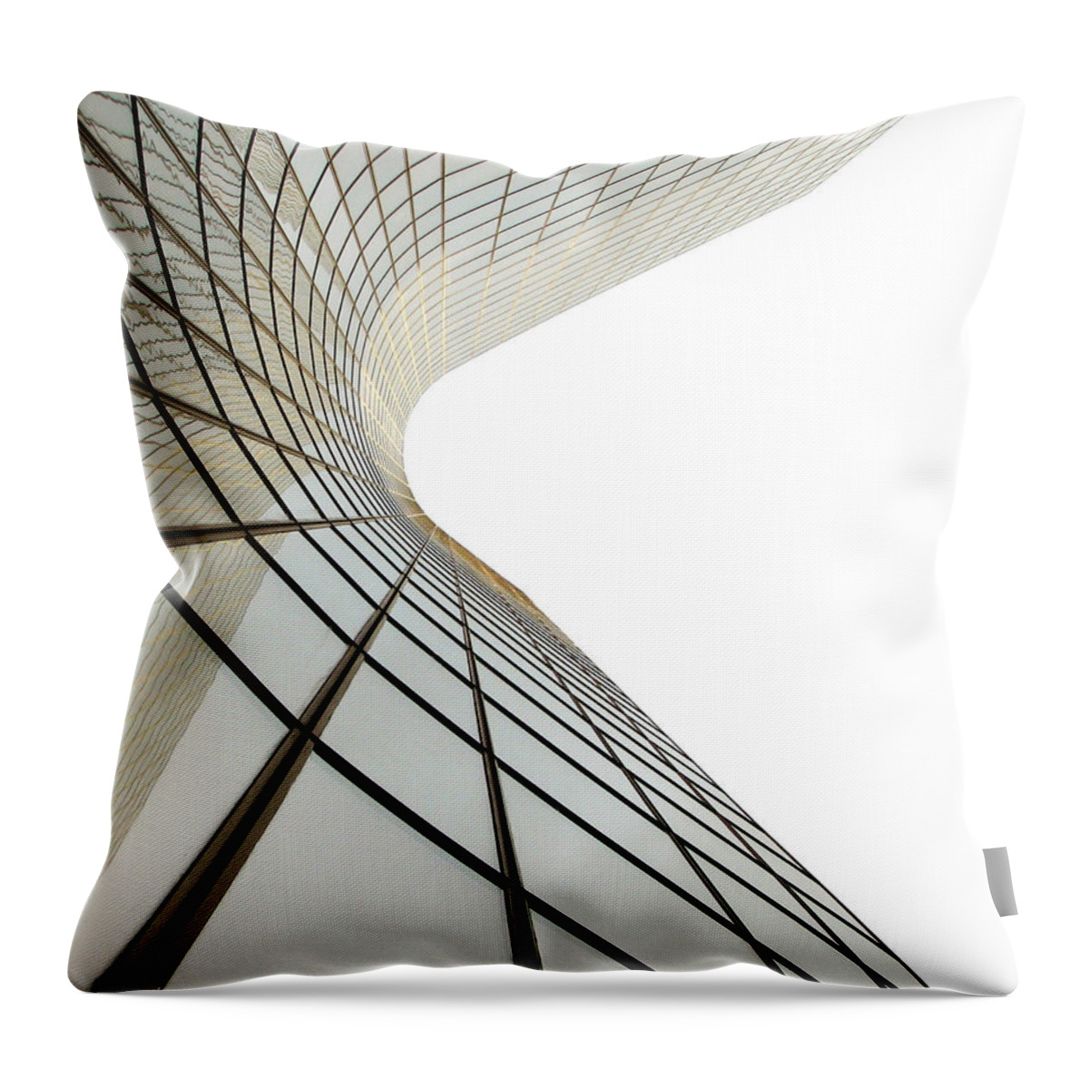 Corporate Business Throw Pillow featuring the photograph Open Space by Gerard Hermand