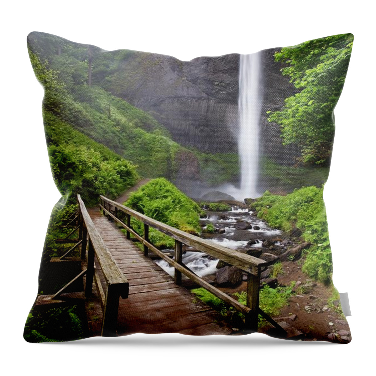 Outdoors Throw Pillow featuring the photograph Oregon, United States Of America by Design Pics / Craig Tuttle