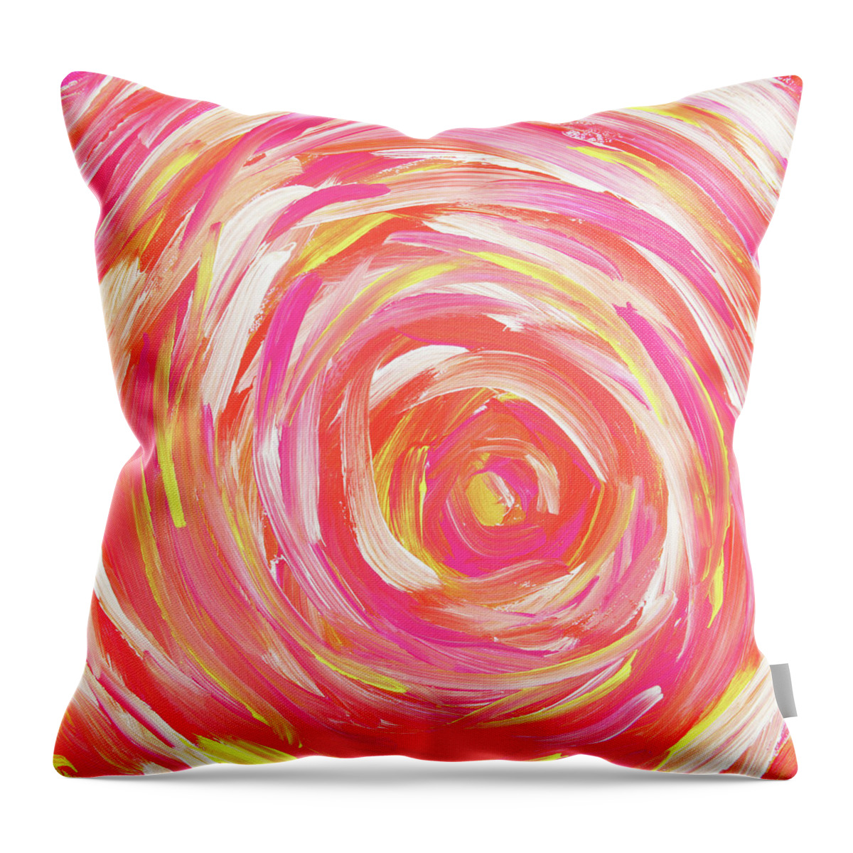 Art Throw Pillow featuring the photograph Painting by Rinelle
