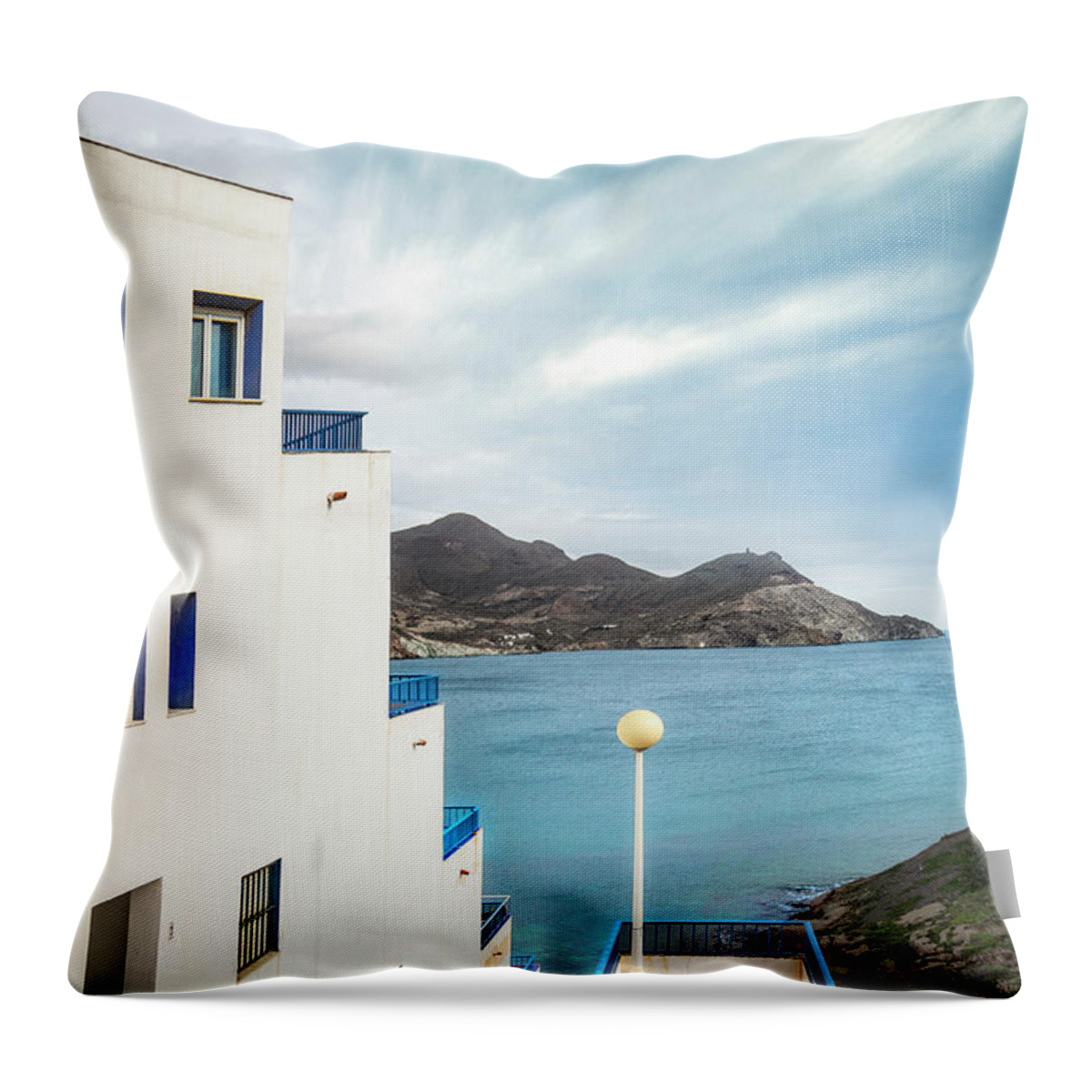 Kremsdorf Throw Pillow featuring the photograph Paradise Bay by Evelina Kremsdorf