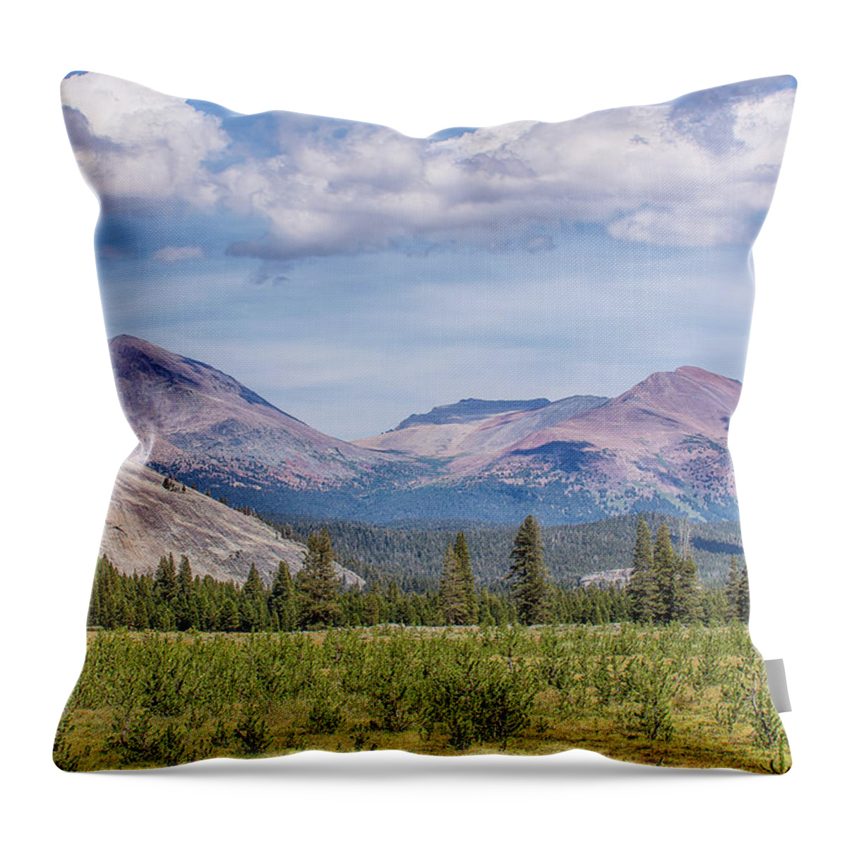 High Sierra Throw Pillow featuring the photograph Peaceful Afternoon by Bill Roberts