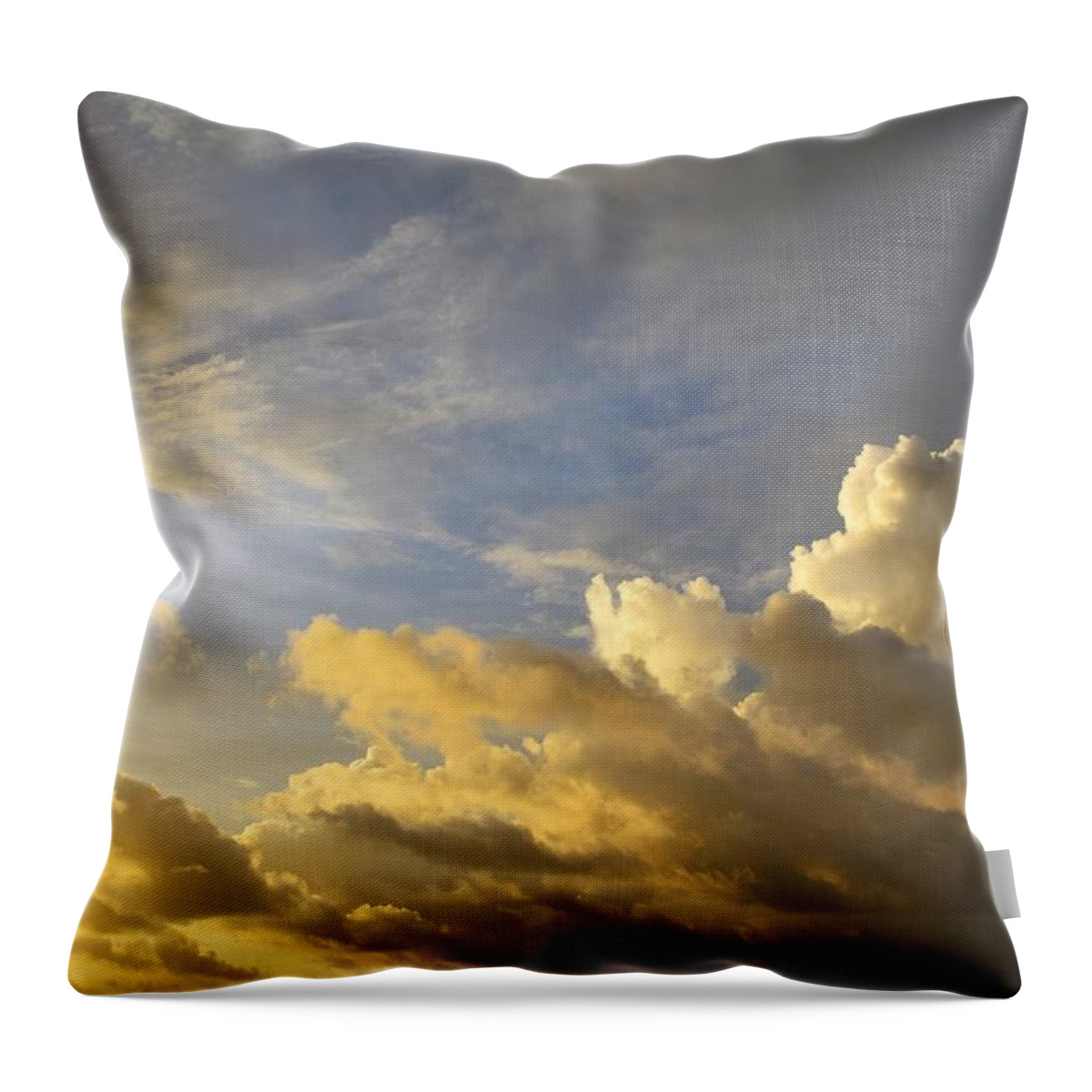Sky Throw Pillow featuring the photograph Photo 64 sky by Lucie Dumas