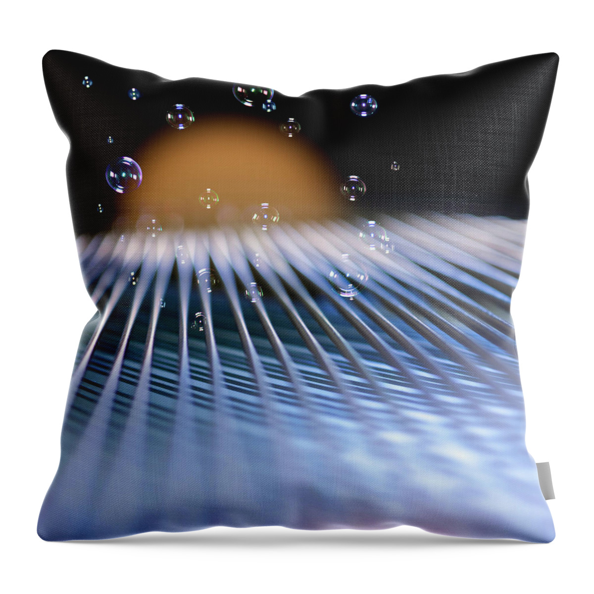 Music Throw Pillow featuring the photograph Piano Music by Photo By Marianna Armata