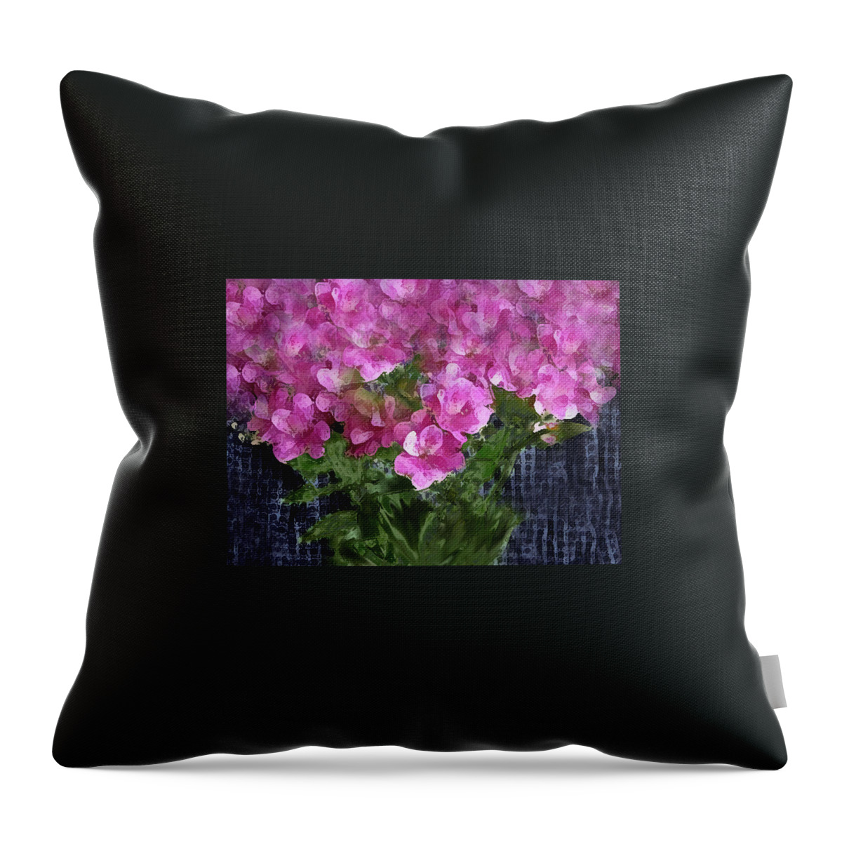 Flower Throw Pillow featuring the photograph Pink Flowers of the J Collection by Corinne Carroll