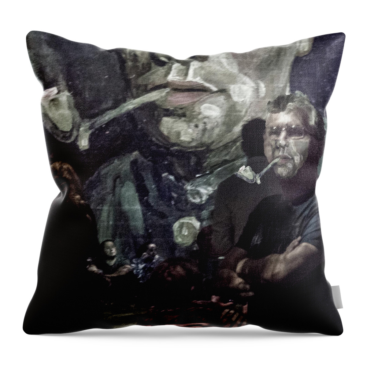 Paris Throw Pillow featuring the photograph Pipe Dream by Jessica Levant
