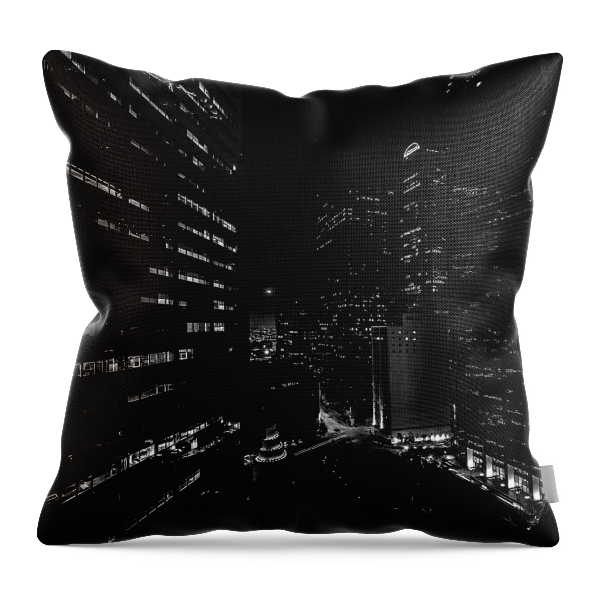 Points Throw Pillow featuring the photograph Points of Light by Peter Hull