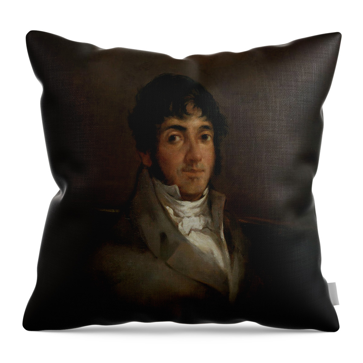 19th Century Art Throw Pillow featuring the painting Portrait of Isidoro Maiquez by Francisco Goya