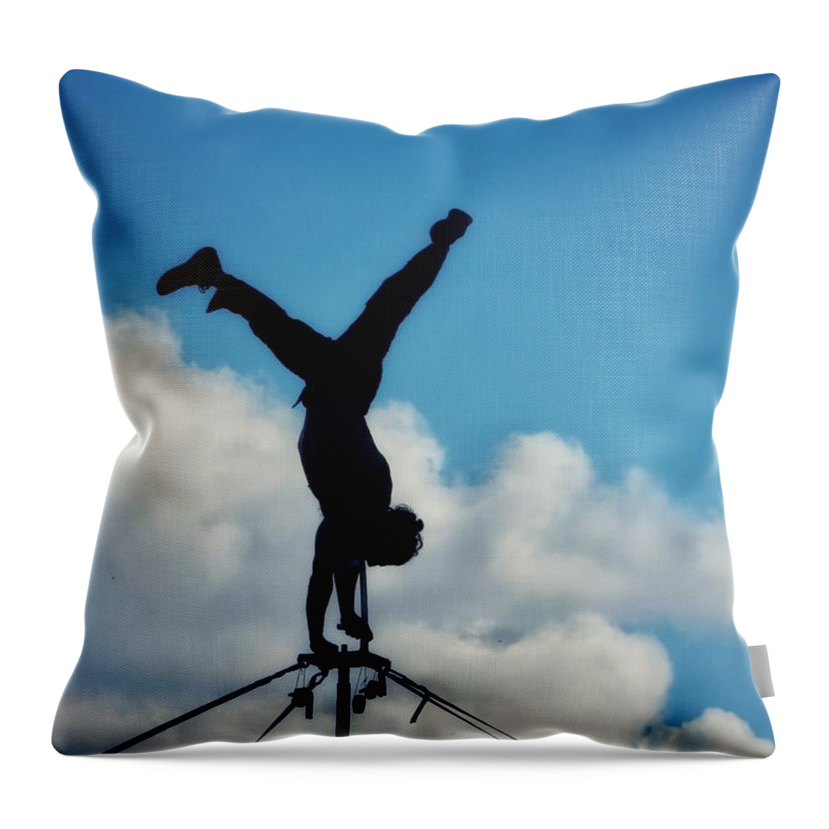 Sky Throw Pillow featuring the photograph Reach for the Sky 2 by Diana Rajala