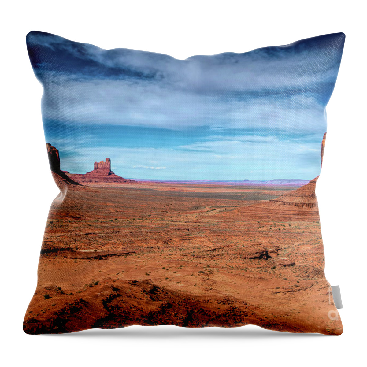 Utah Throw Pillow featuring the photograph Reaching by Ed Taylor