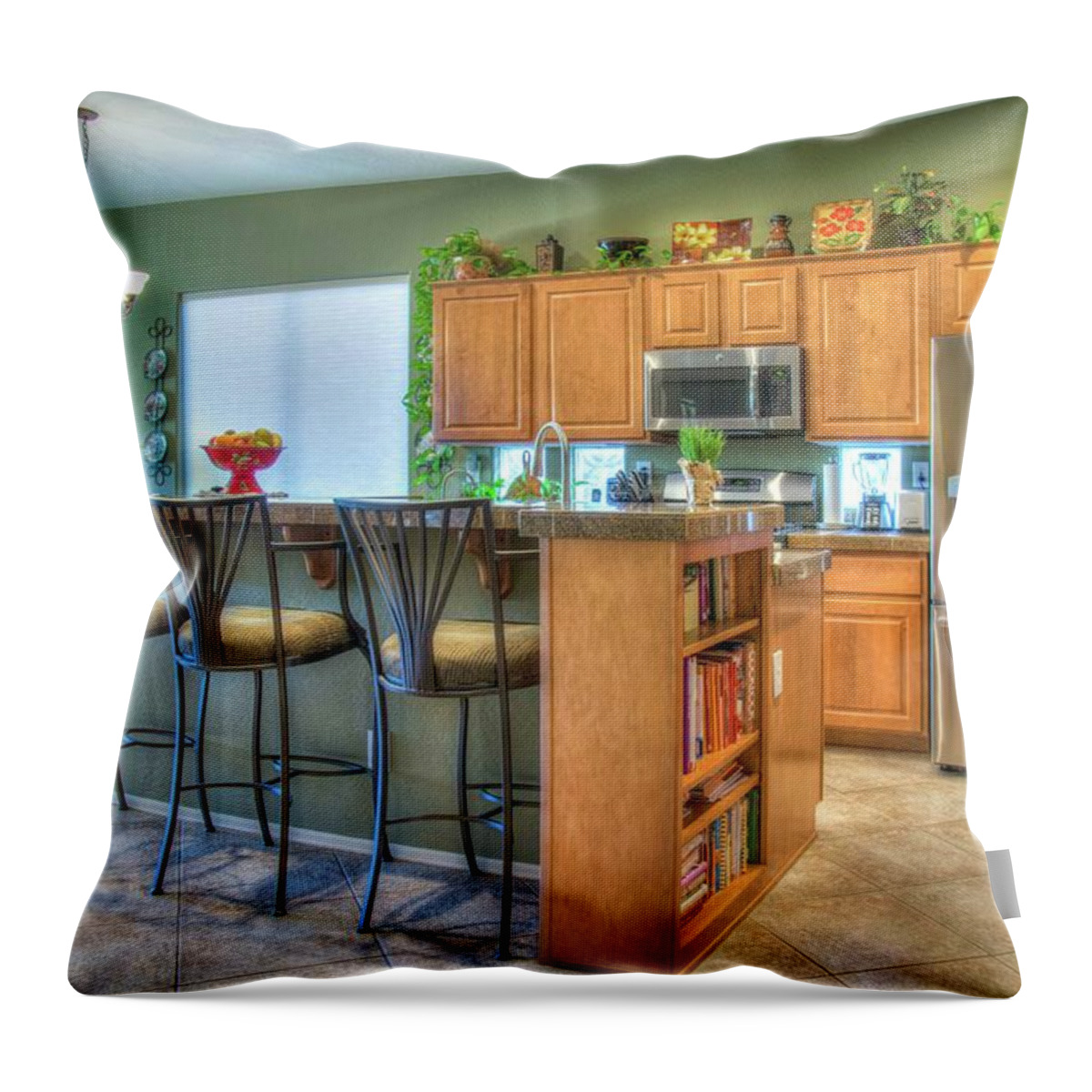 Realty Throw Pillow featuring the photograph Realty 03 by Will Wagner