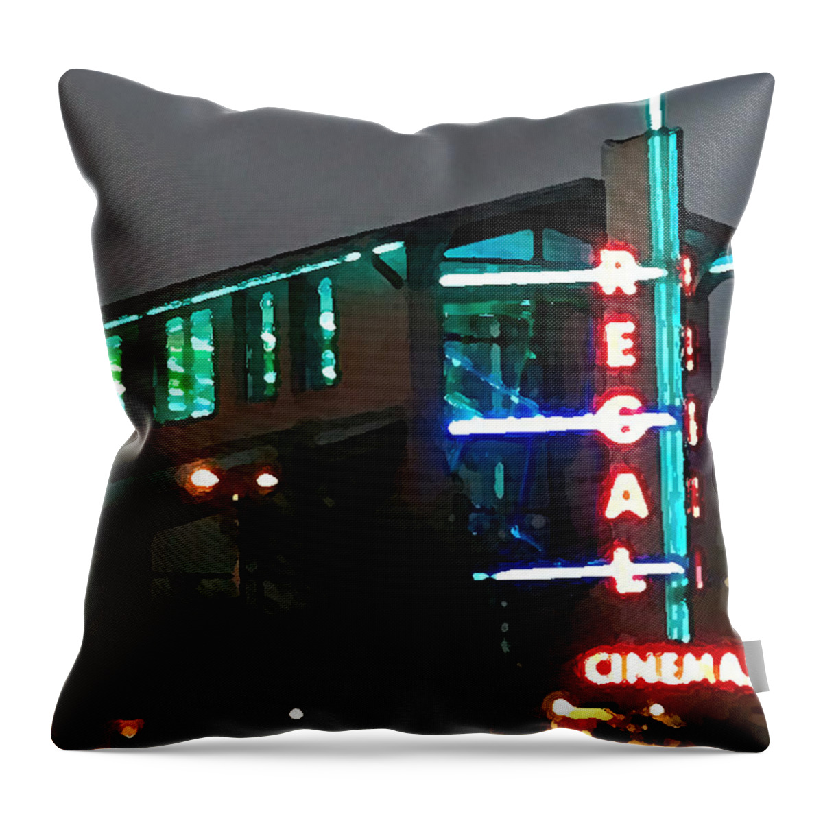 Regal Throw Pillow featuring the photograph Regal by Tom Johnson