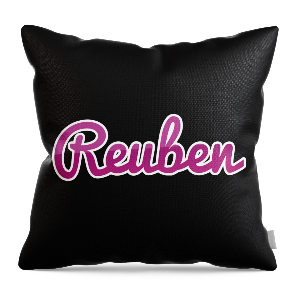 Reuben Throw Pillow featuring the digital art Reuben #Reuben by TintoDesigns