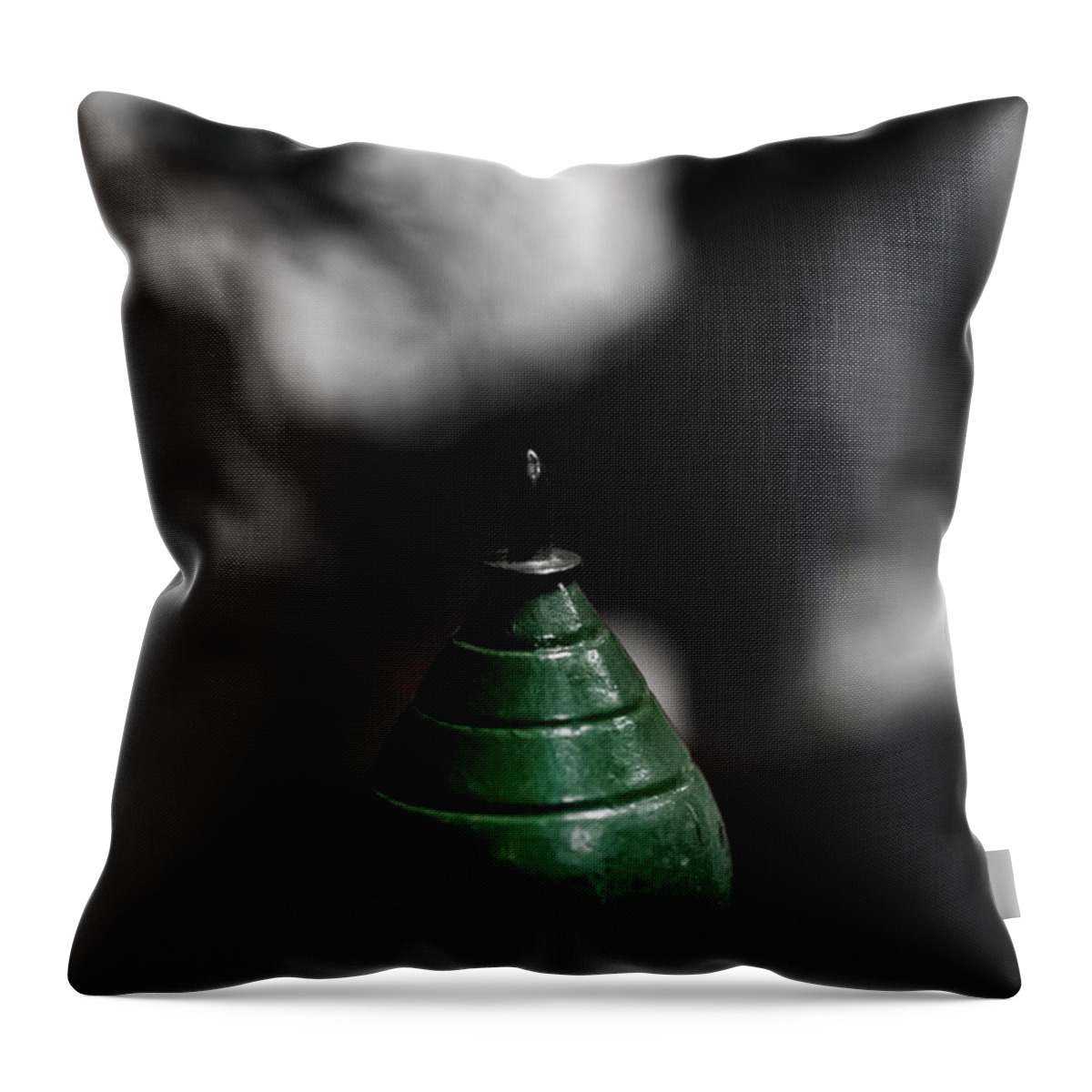 Toy Throw Pillow featuring the photograph Miracles of Precocity by Natural Abstract Photography