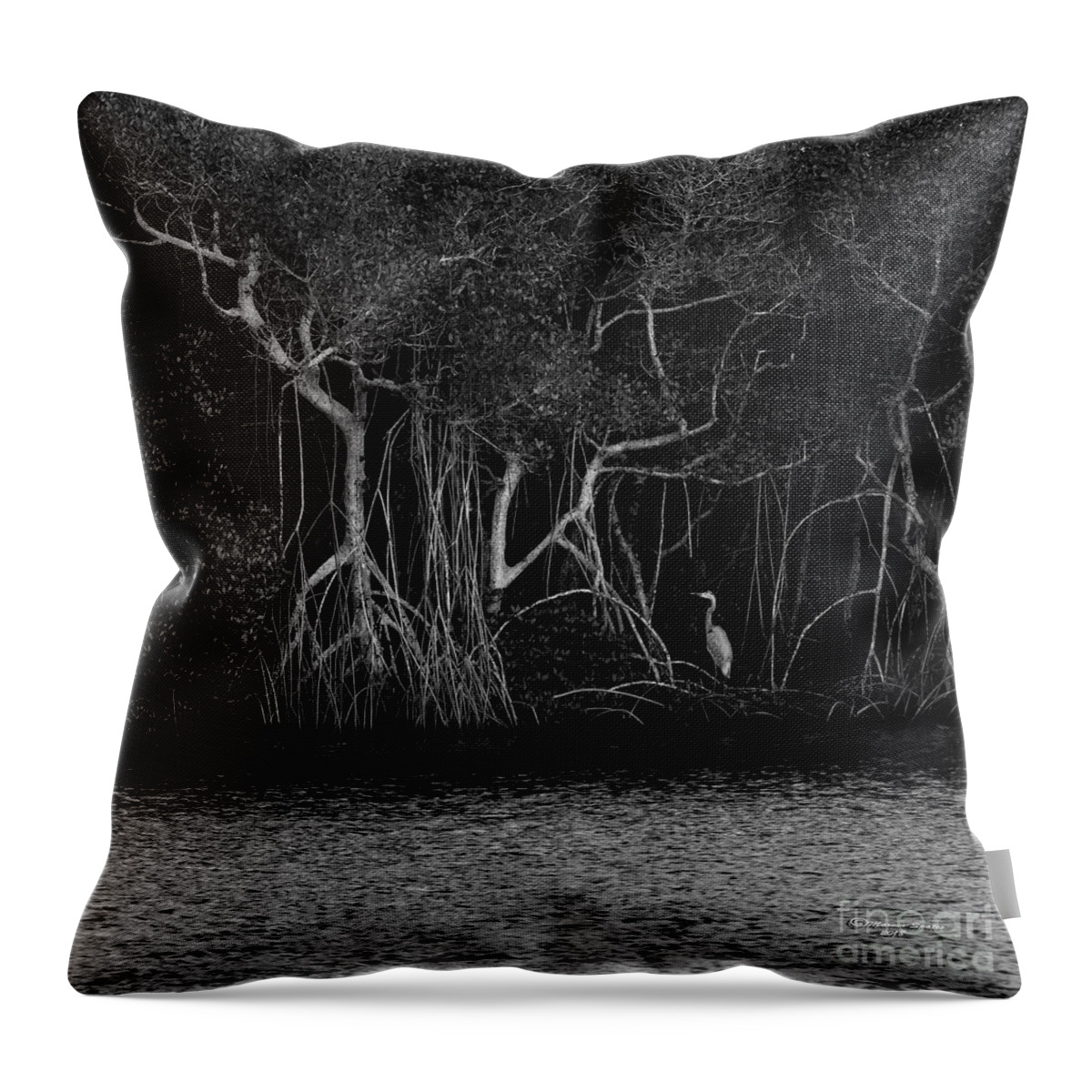 Nature Throw Pillow featuring the photograph Sanctuary by Marvin Spates