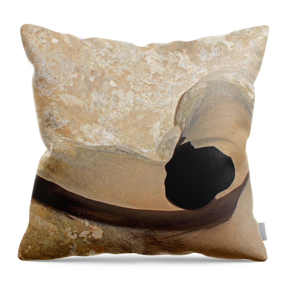 Utah Throw Pillow featuring the photograph Sandstone Curlyque by Jonathan Thompson