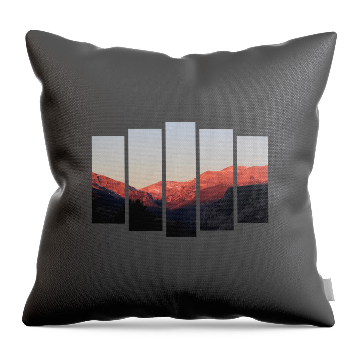 Set 41 Throw Pillow featuring the photograph Set 41 by Shane Bechler