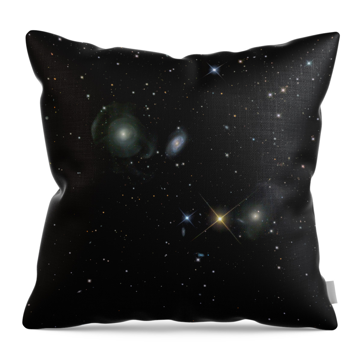 New Mexico Throw Pillow featuring the photograph Shell Galaxies by Image By Marco Lorenzi, Www.glitteringlights.com