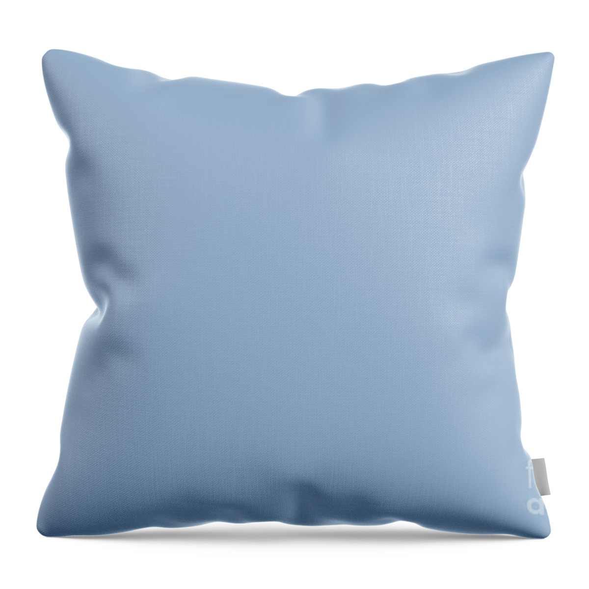 Pastel Throw Pillow featuring the digital art Sherwin Williams Trending Colors of 2019 Celestial Pastel Blue SW 6808 Solid Color by PIPA Fine Art - Simply Solid