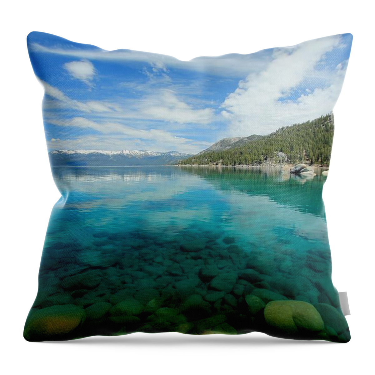 Lake Tahoe Throw Pillow featuring the photograph Soulseeker by Sean Sarsfield