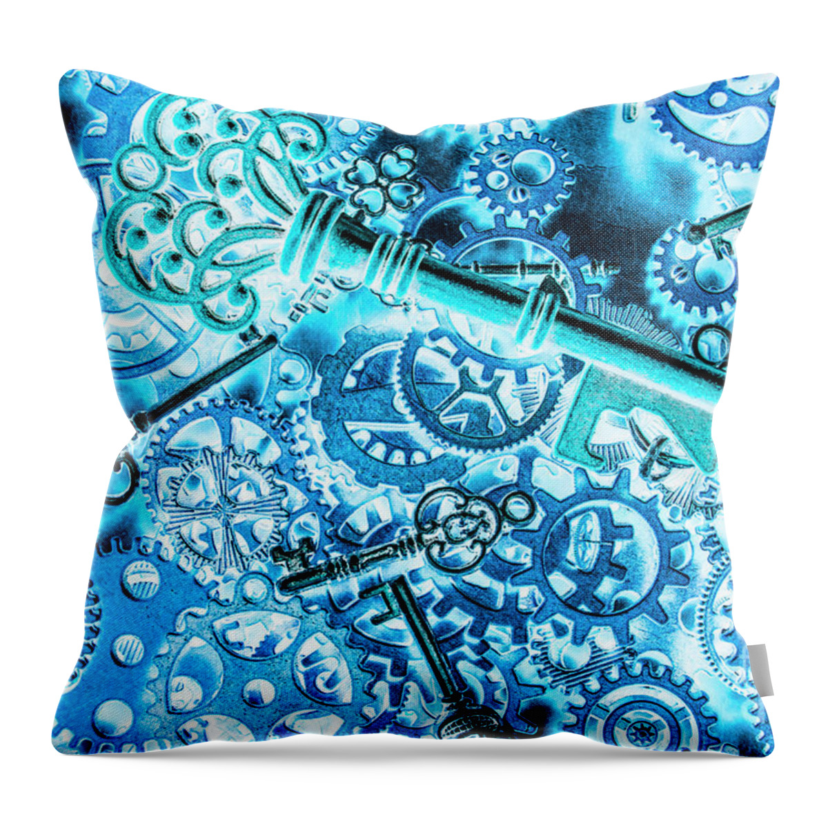 Abstract Throw Pillow featuring the photograph Spiral by Jorgo Photography