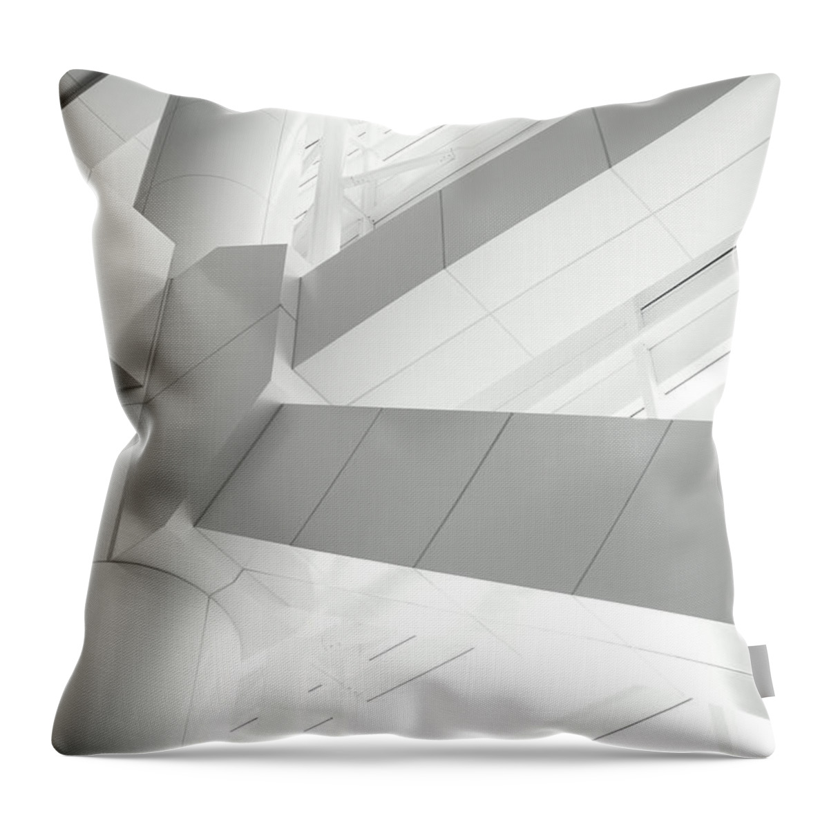 Toughness Throw Pillow featuring the photograph Structural Connection by Blackred