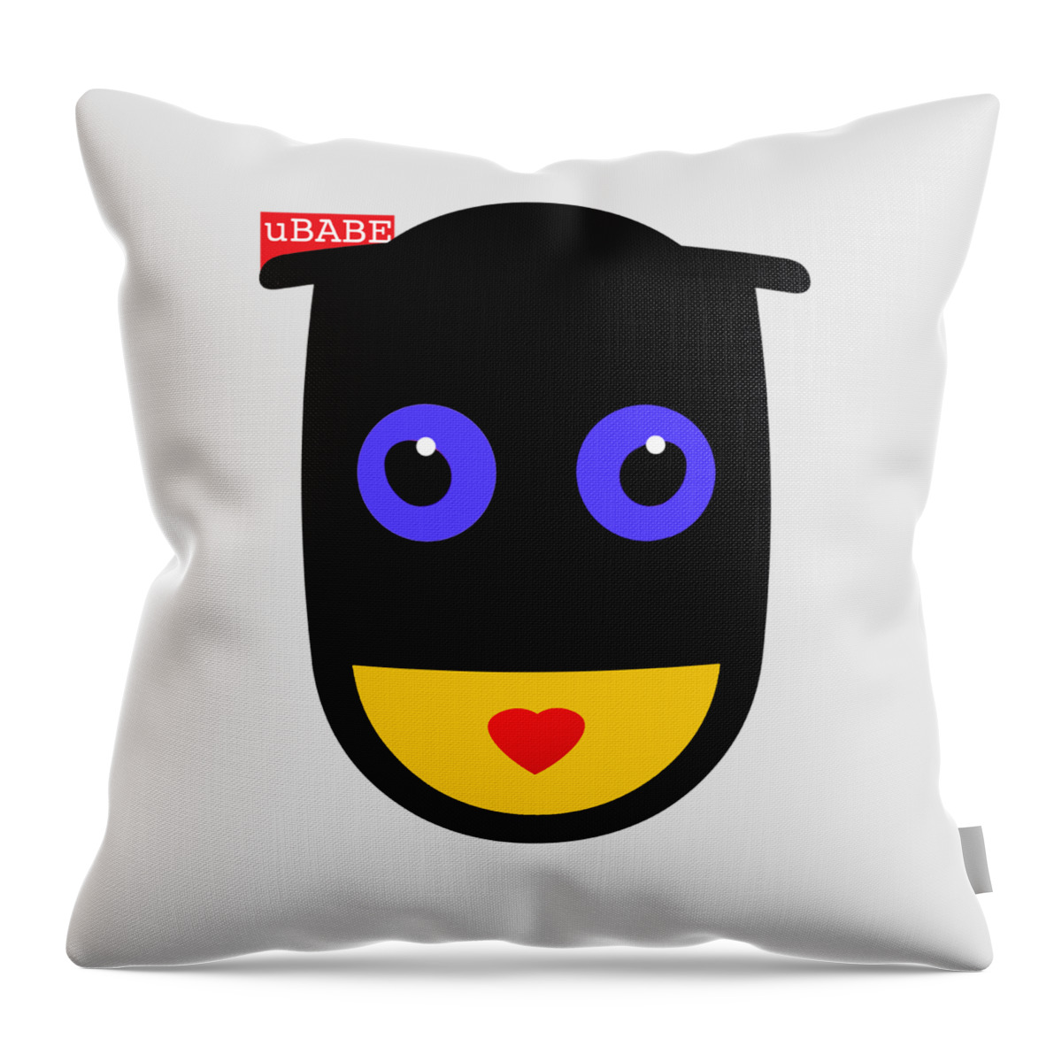 Spy Throw Pillow featuring the digital art Style Secret by Ubabe Style
