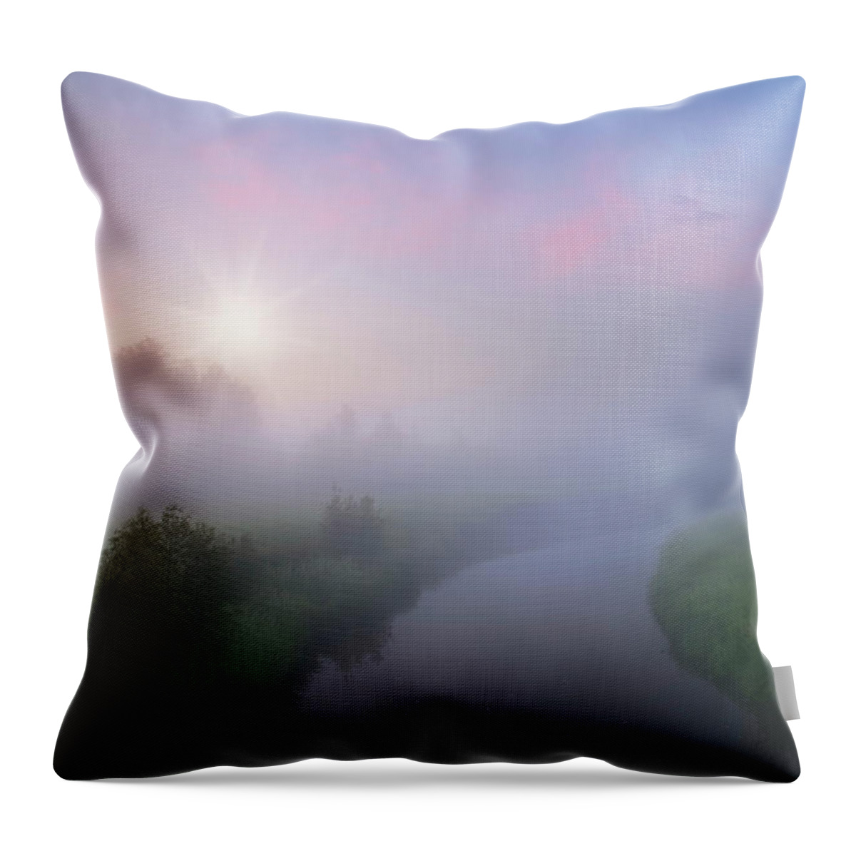 Sunrise Throw Pillow featuring the photograph Summer In Alberta by Dan Jurak