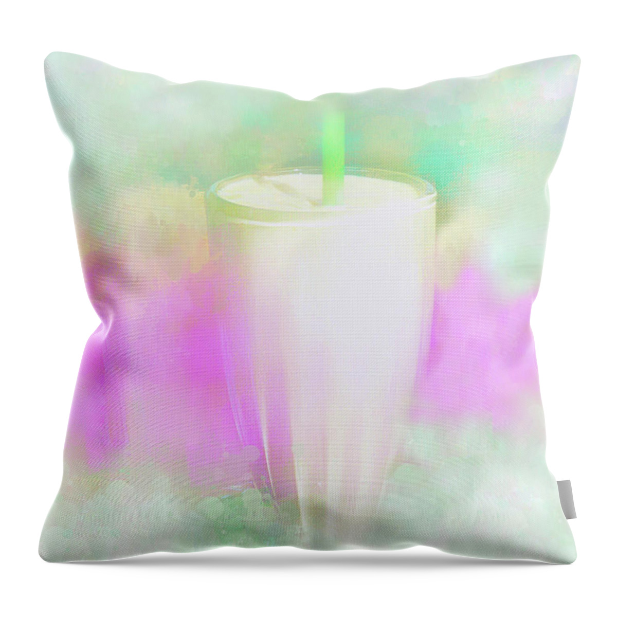 Connie Handscomb Throw Pillow featuring the photograph Summer Soda by Connie Handscomb