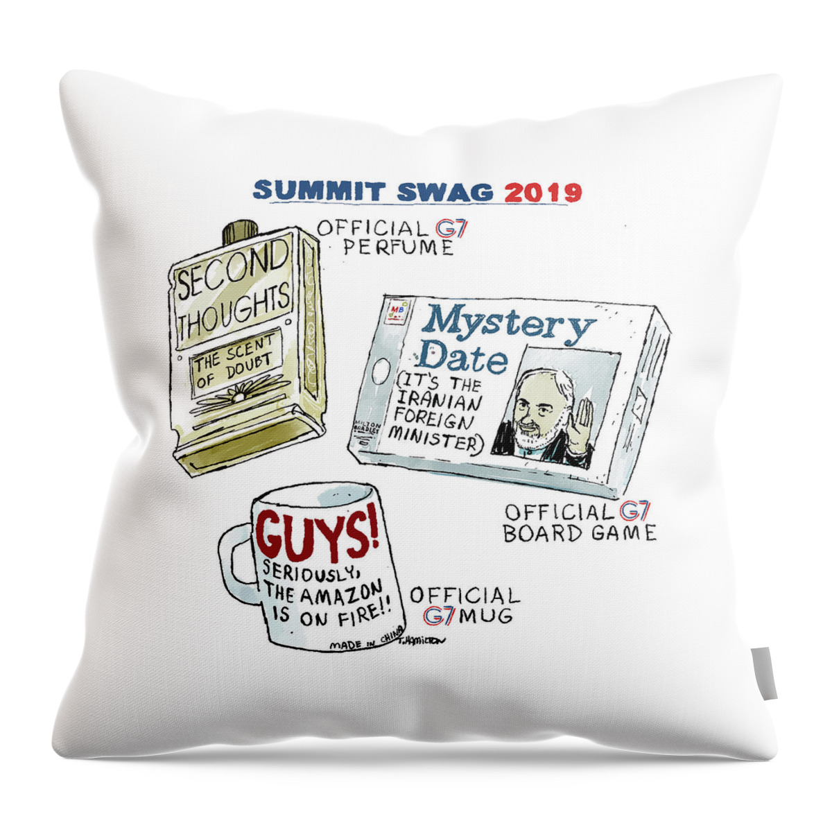 Summit Swag 2019 Throw Pillow