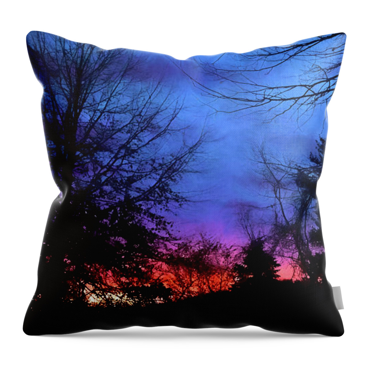 Sunrise Throw Pillow featuring the photograph Sunrise in Tennessee by Denise Beverly