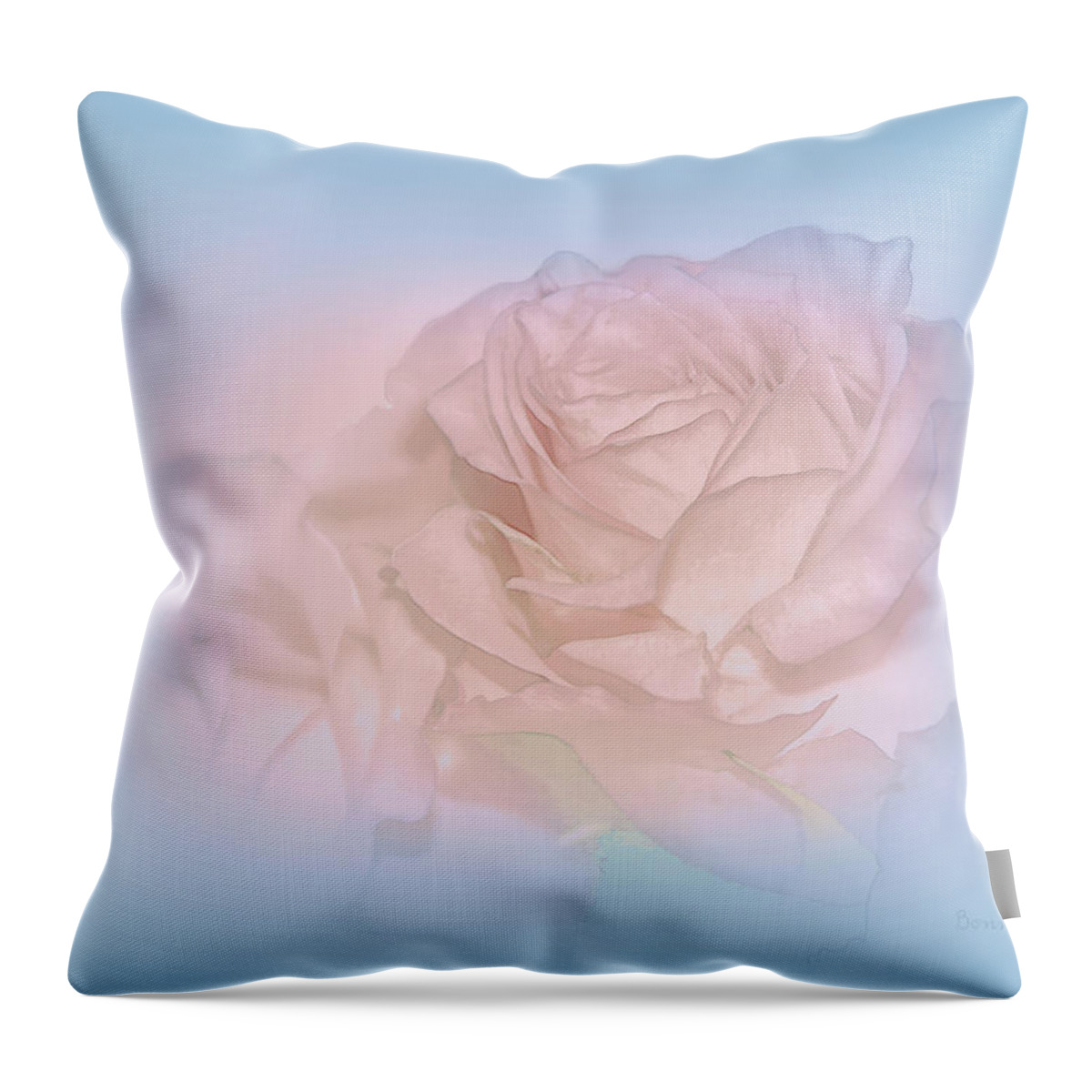 Rose Throw Pillow featuring the photograph Sweet Fragrance by Bonnie Willis