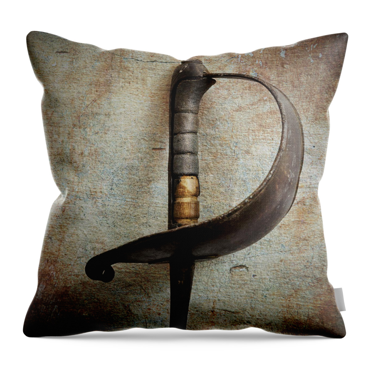Sword Throw Pillow featuring the photograph Sword by Jelena Jovanovic