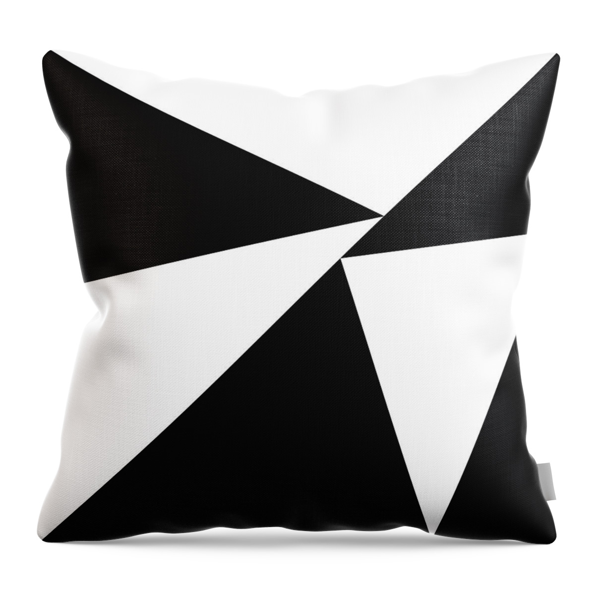 Abstract Throw Pillow featuring the digital art T S 07 by Mike McGlothlen