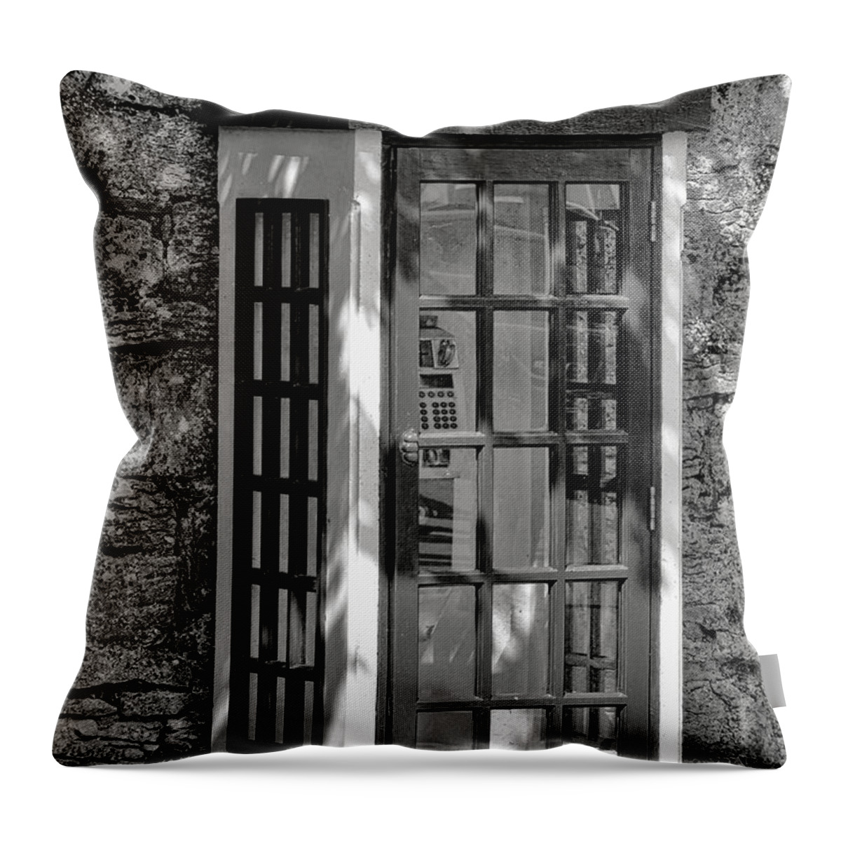 Ireland Throw Pillow featuring the photograph Telefon by Olivier Le Queinec