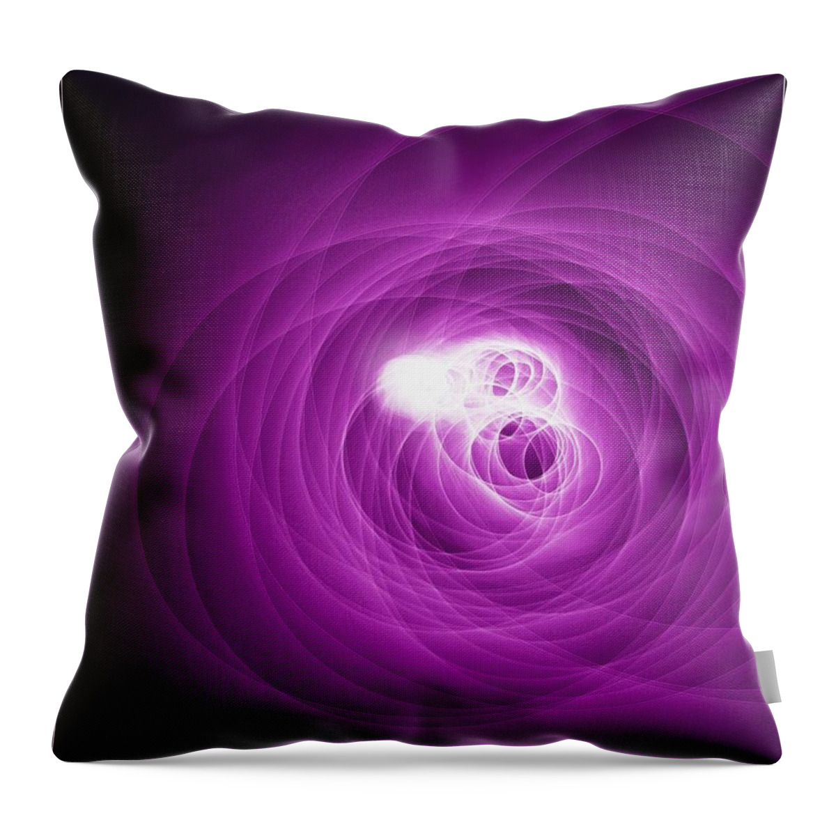 Spiritual Throw Pillow featuring the digital art The Arrival of Spirit by Carmen Cordova