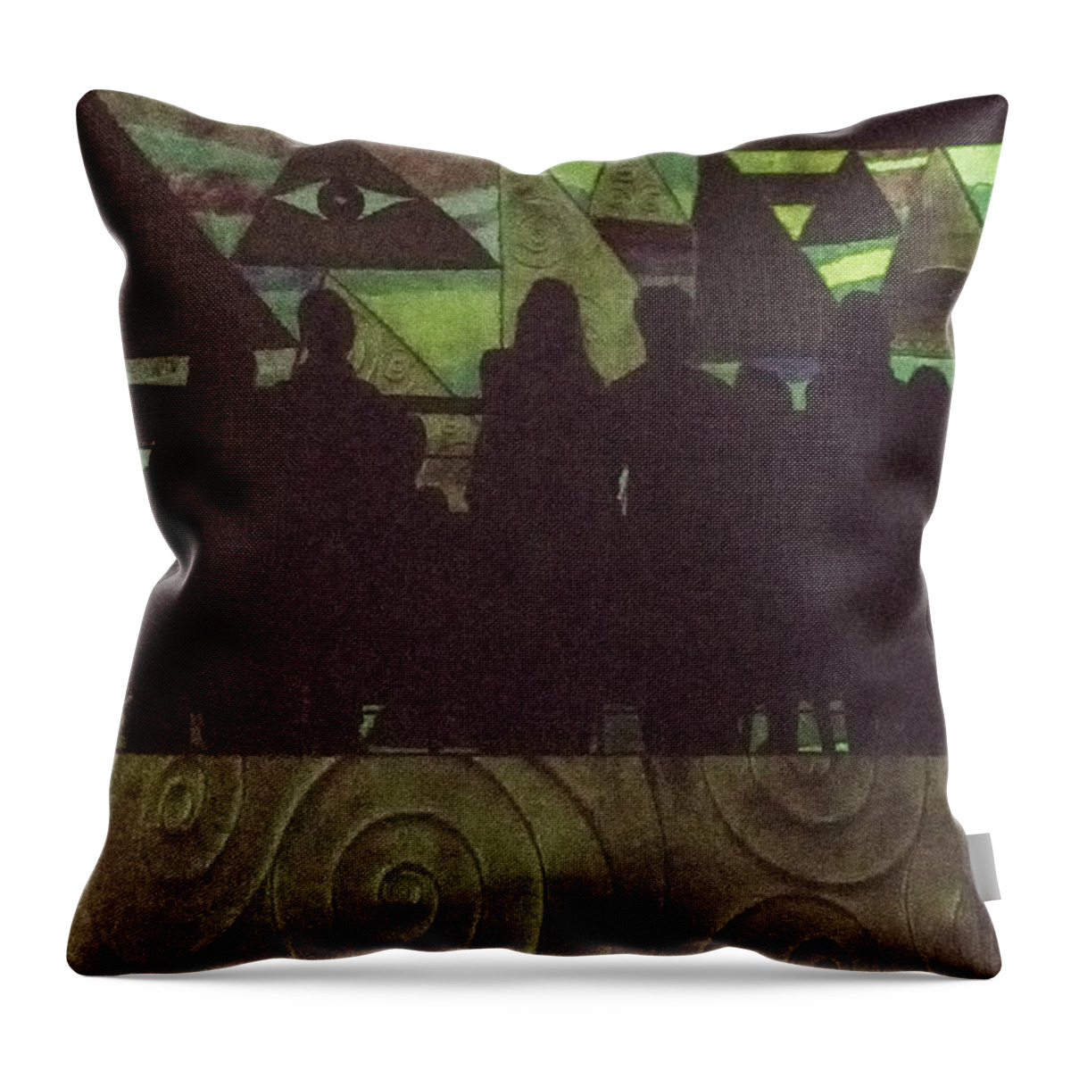 Projections Throw Pillow featuring the photograph The Voyage by Jessica Levant