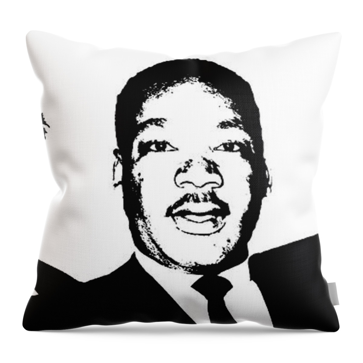 Lincoln Throw Pillow featuring the photograph Three Leaders by Pheasant Run Gallery