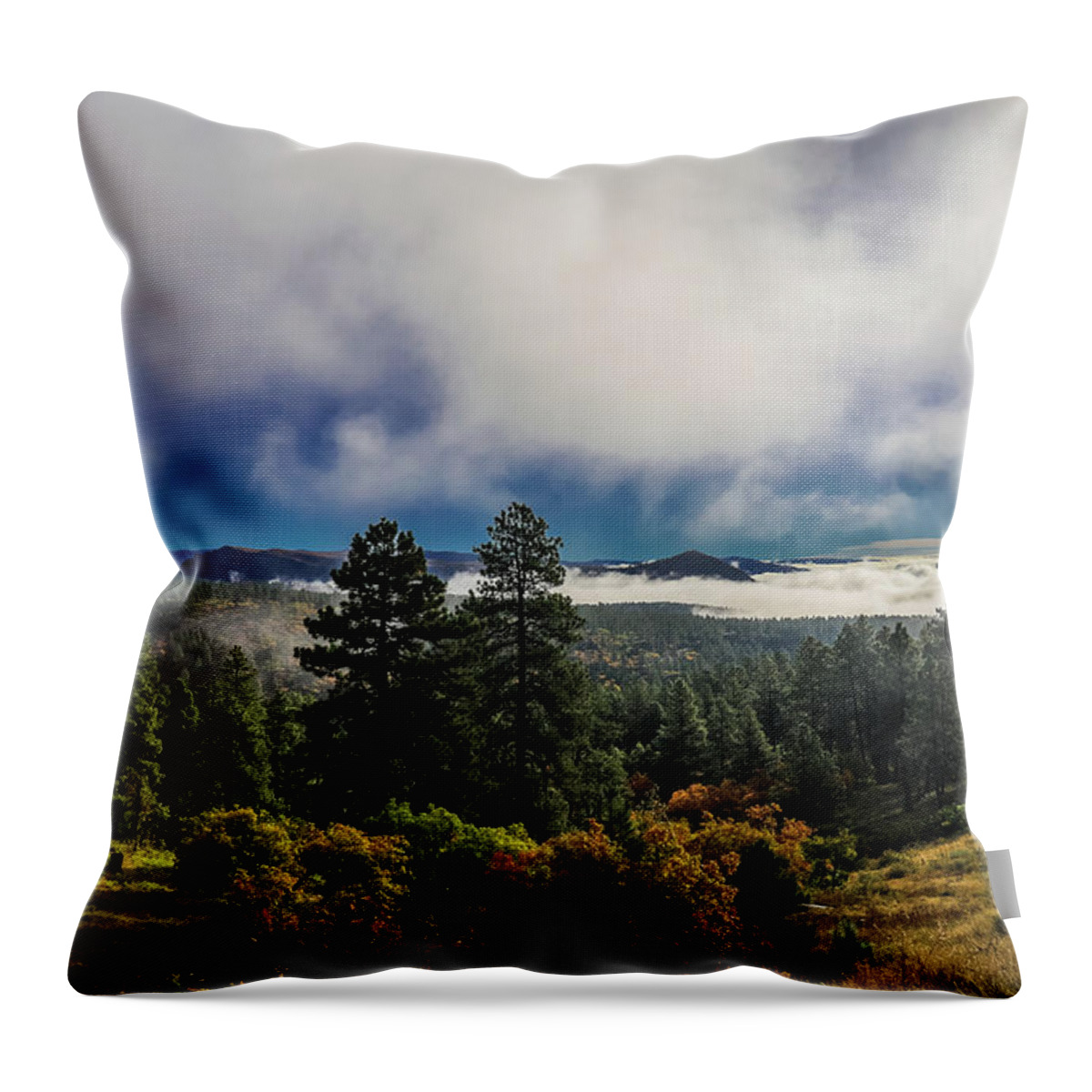 Canon 7d Mark Ii Throw Pillow featuring the photograph Through the Valley by Dennis Dempsie