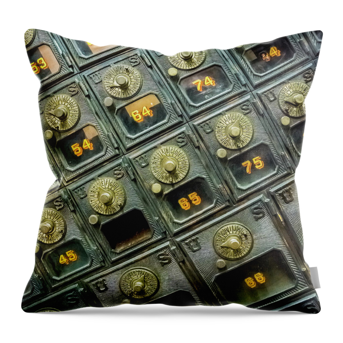 Dover Throw Pillow featuring the photograph Tiny Boxes by Stewart Helberg