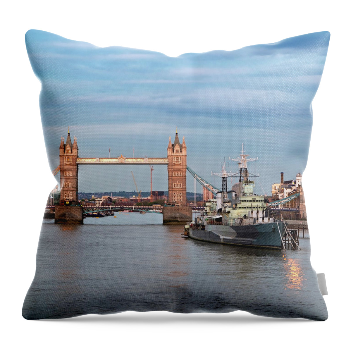 English Culture Throw Pillow featuring the photograph Tower Bridge by Daniel Sambraus