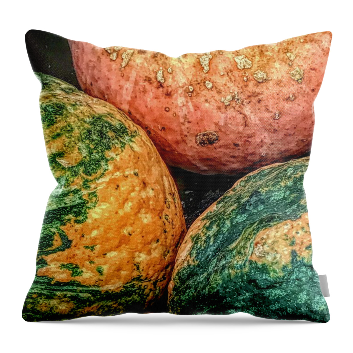 Art Throw Pillow featuring the photograph Typhonia by Jeff Iverson