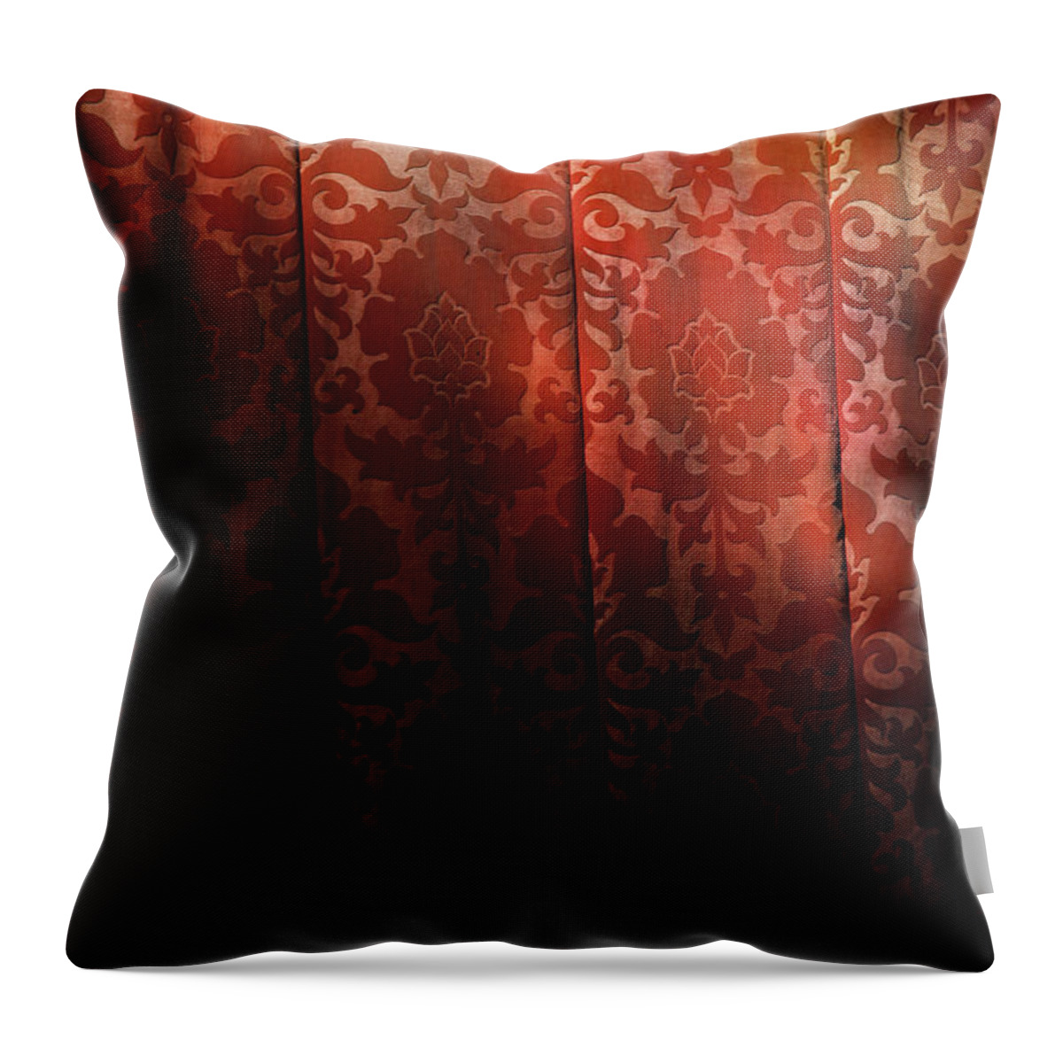 England Throw Pillow featuring the photograph Uk, England, Oxford, Light On Red Fabric by Westend61
