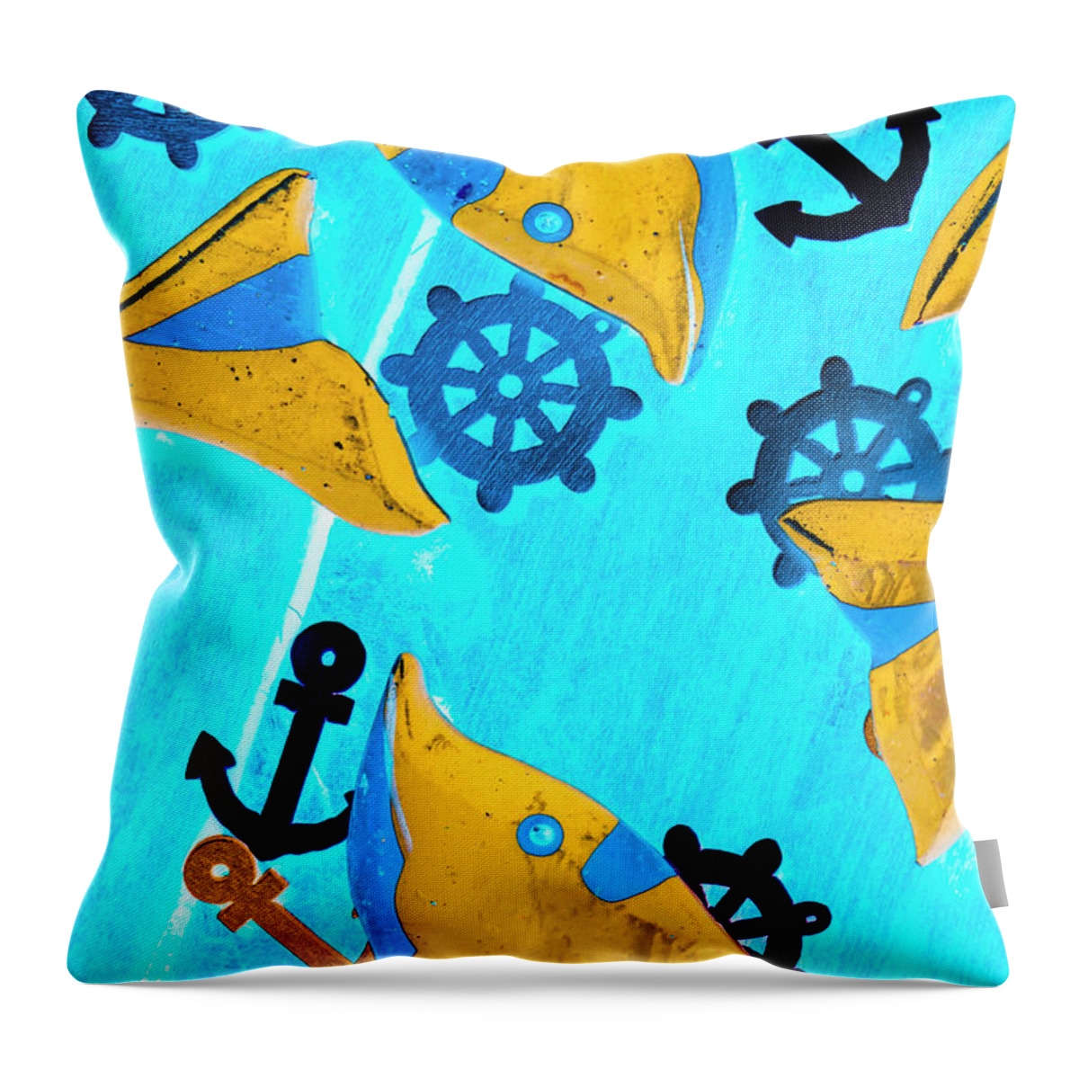 Underwater Throw Pillow featuring the photograph Underwater exotics by Jorgo Photography