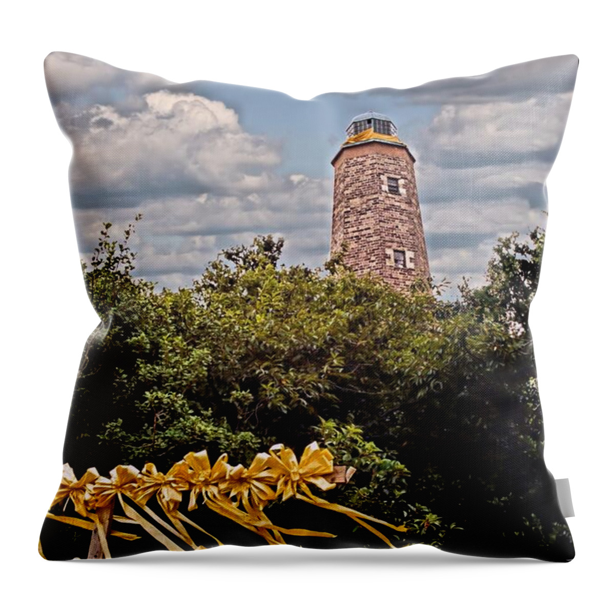 Patriot Throw Pillow featuring the photograph United We Stand by DJ Florek