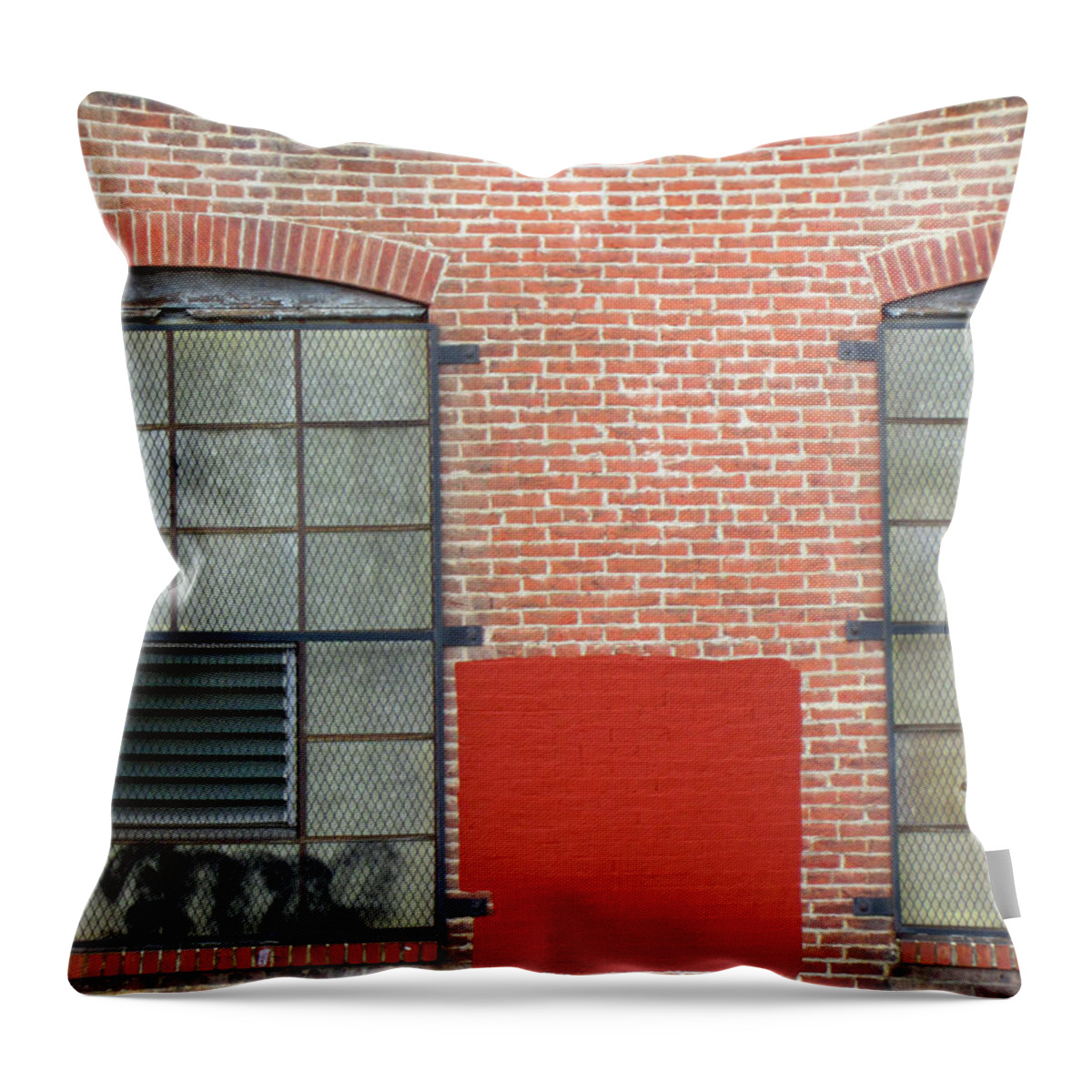 Abstract Throw Pillow featuring the photograph Urban Abstract XIV by Ryan Hopkins