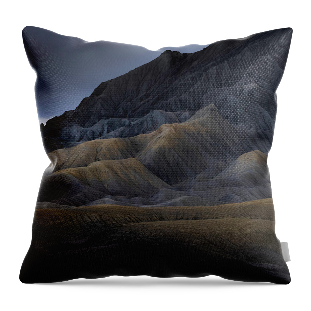 Utah Throw Pillow featuring the photograph Utah Mountainside by Larry Marshall
