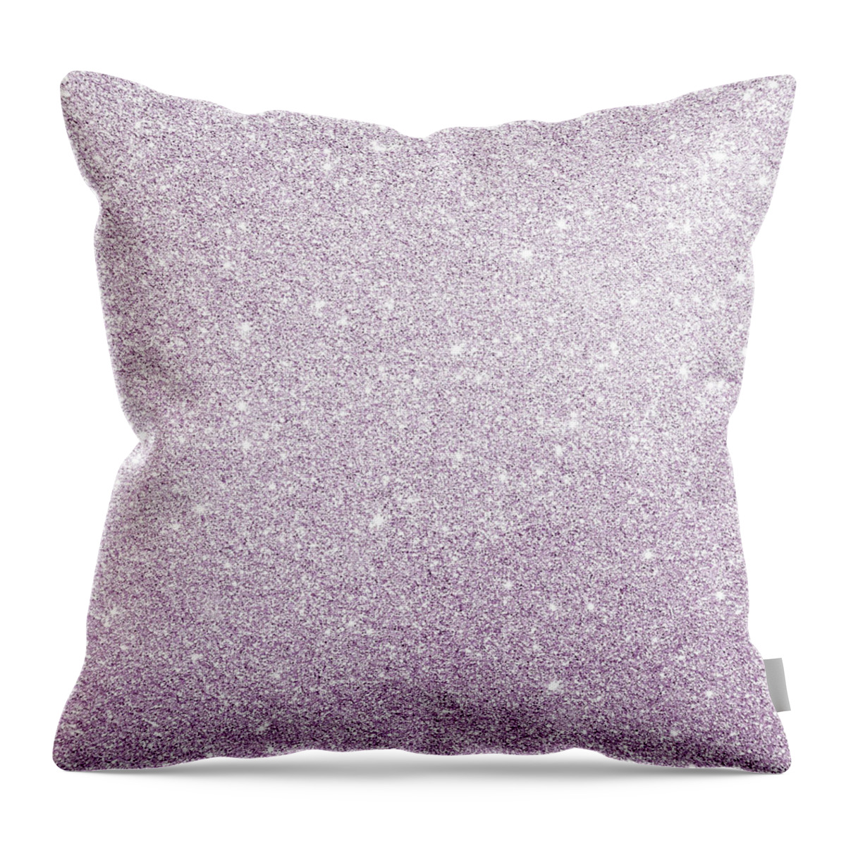 Cute Throw Pillow featuring the photograph Violet glitter by Top Wallpapers