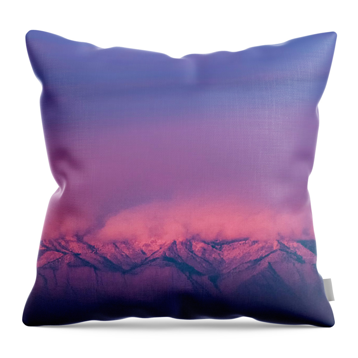 Utah Throw Pillow featuring the photograph Winter Light by Robert Fawcett