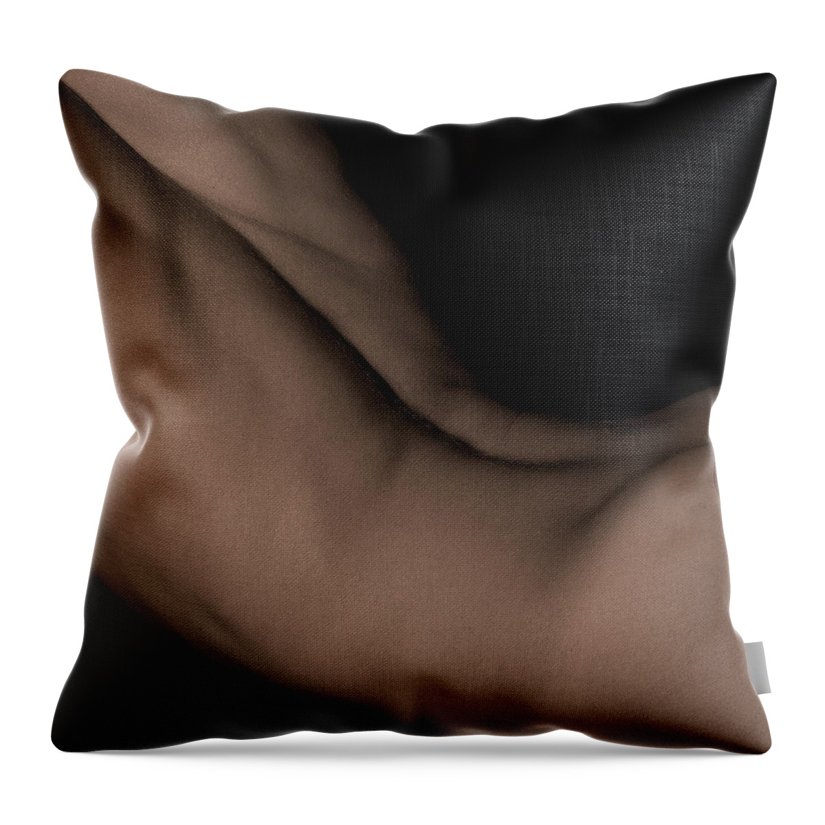 People Throw Pillow featuring the photograph Womans Body by Www.wm Artphoto.se