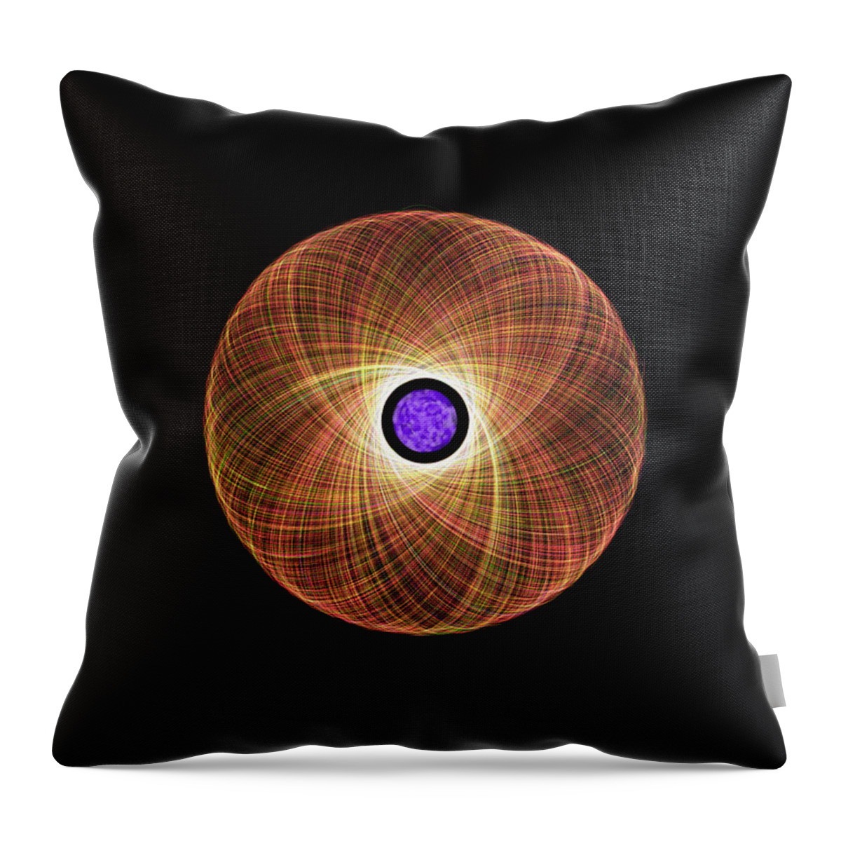  Throw Pillow featuring the digital art . #1 by April Cook